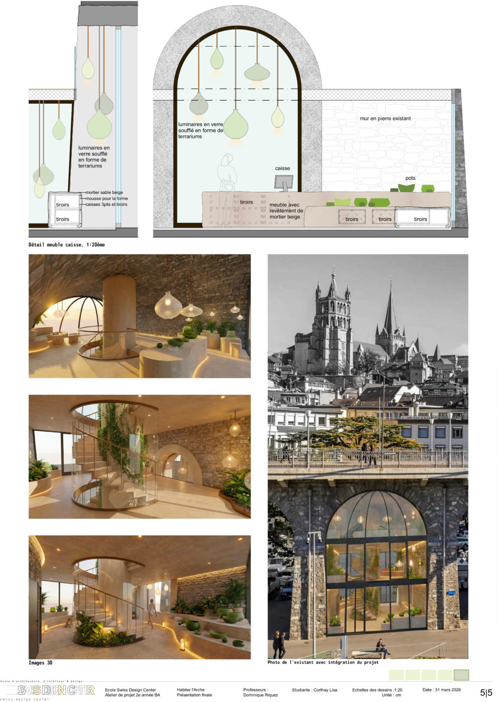 Lisa Corthay Corthay Lisa Les Arches Projet 5 title=